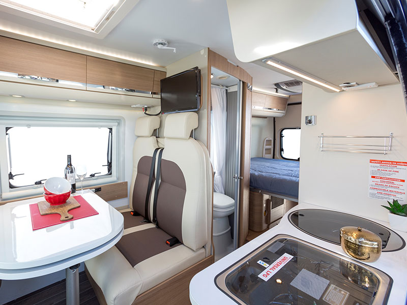 Essbereich Wohnmobil