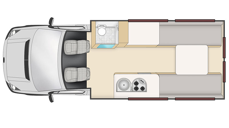 Euro Tourer Wohnmobil Tagansicht