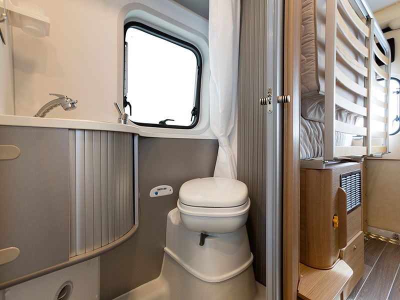 Wohnmobil mit Toilette